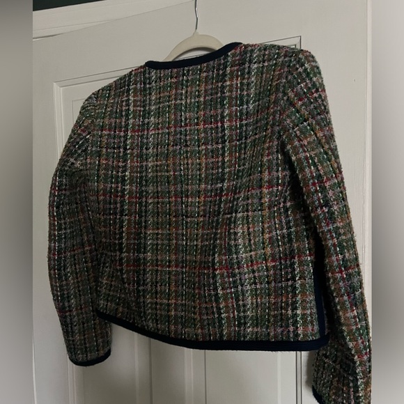 Sandro tweed boucle jacket size 4 - Picture 6 of 7